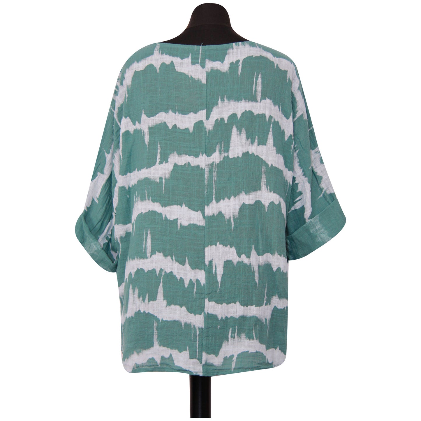 Summer Breeze Tie-Dye crop-top voor dames - boho-chique stijl