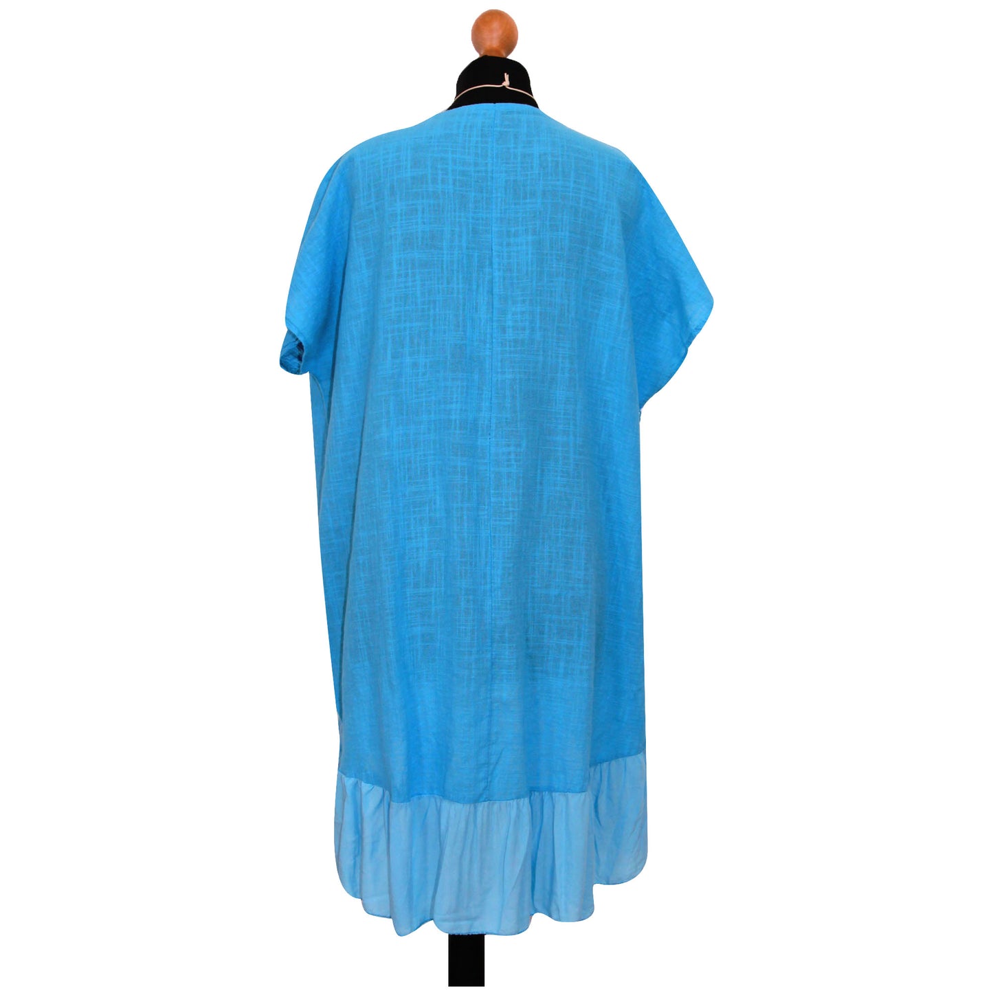 Italian Step Hem Women's Plain Top: Simple and Stylish