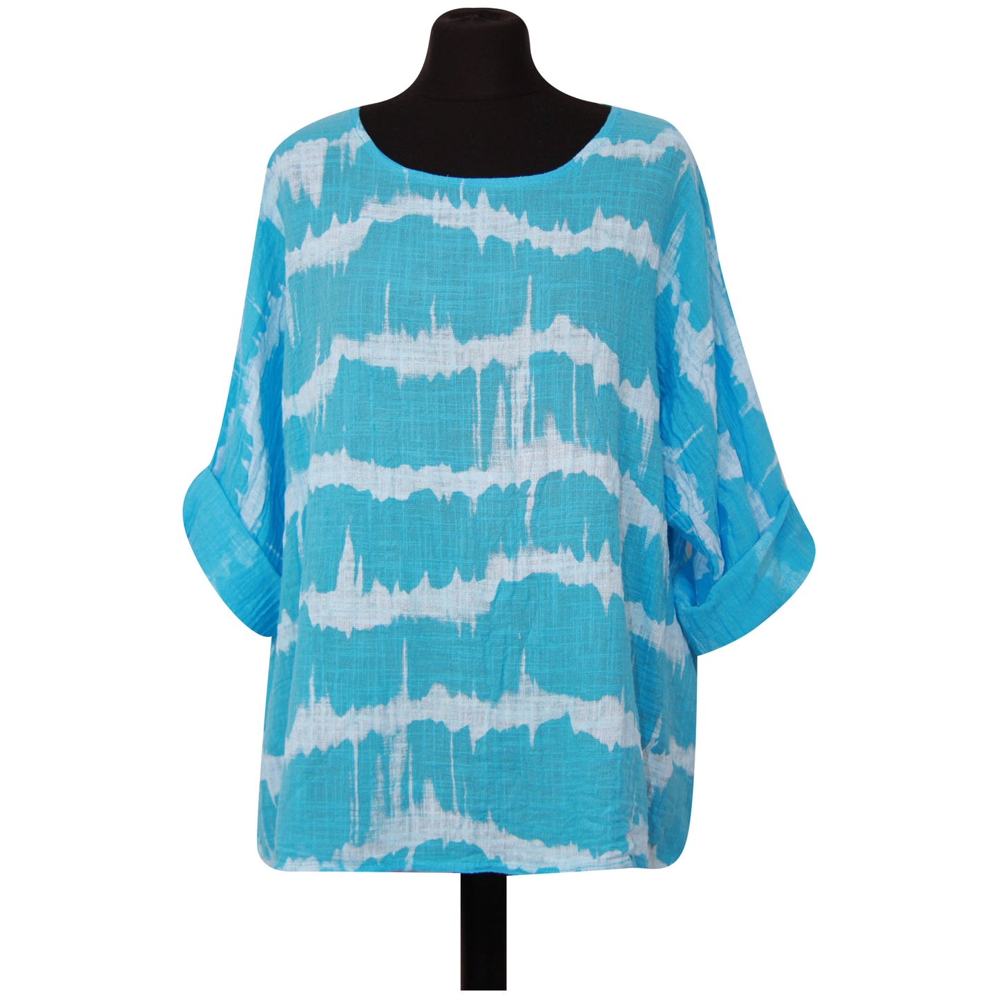 Summer Breeze Tie-Dye crop-top voor dames - boho-chique stijl