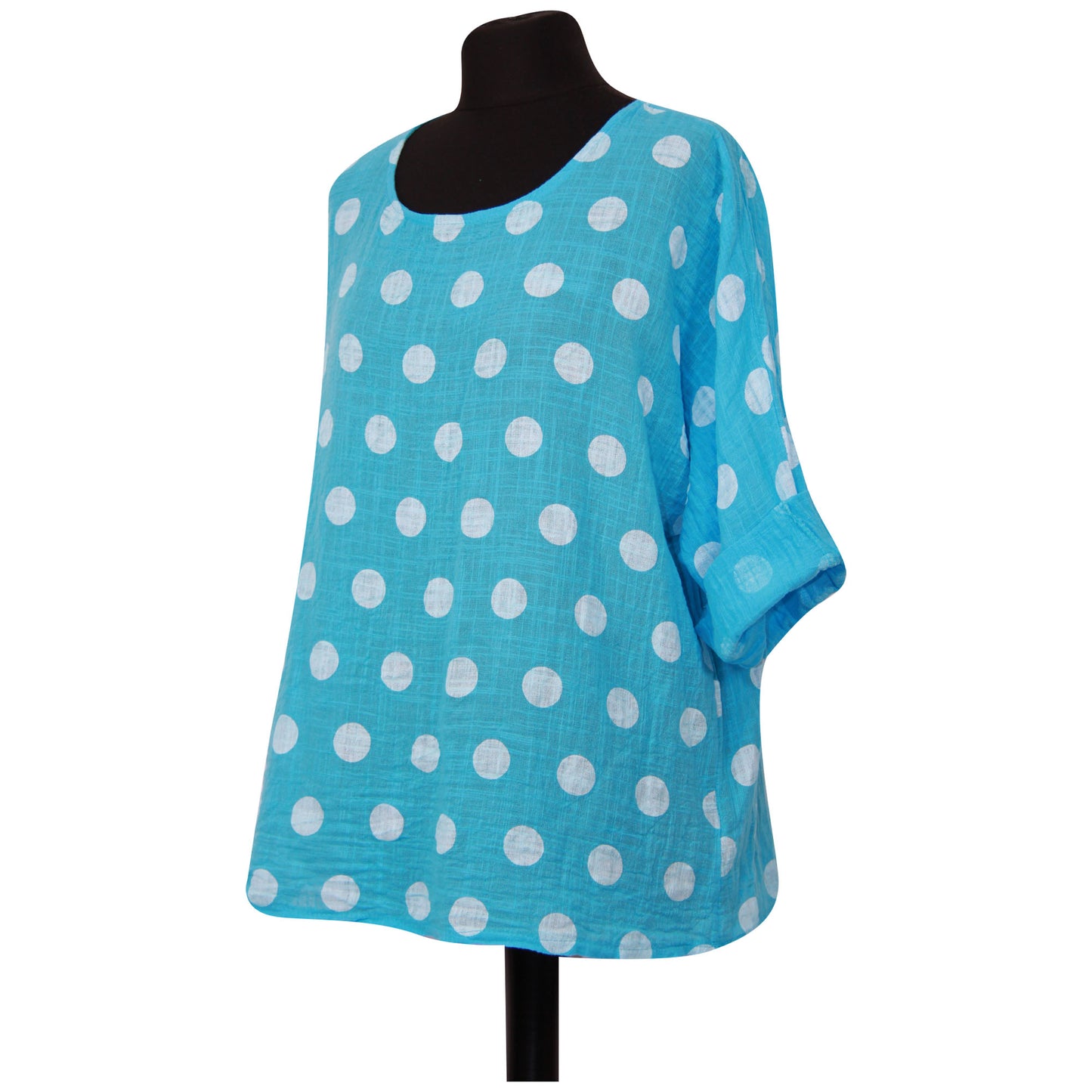 Croptop met Italiaanse stippen voor dames