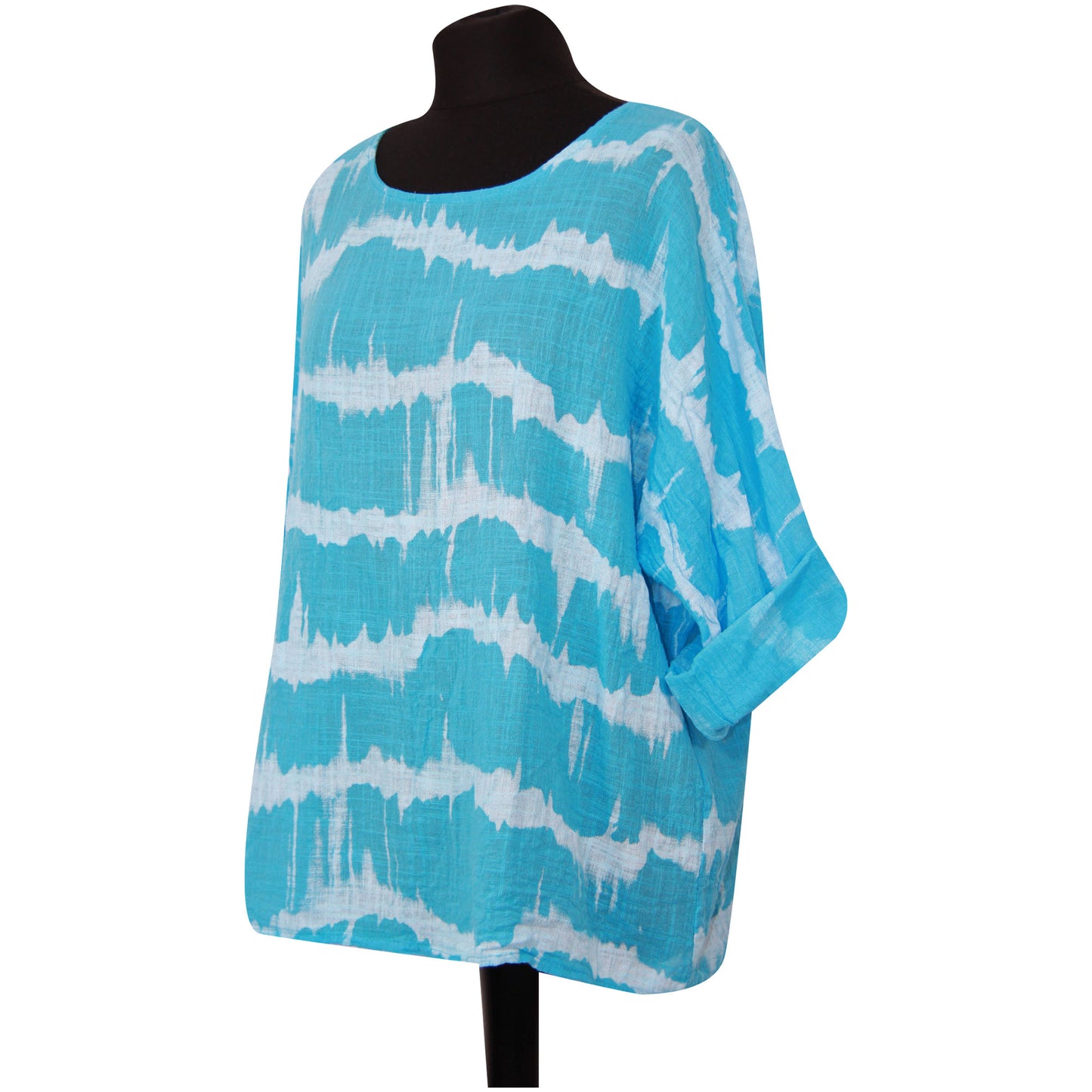 Summer Breeze Tie-Dye crop-top voor dames - boho-chique stijl