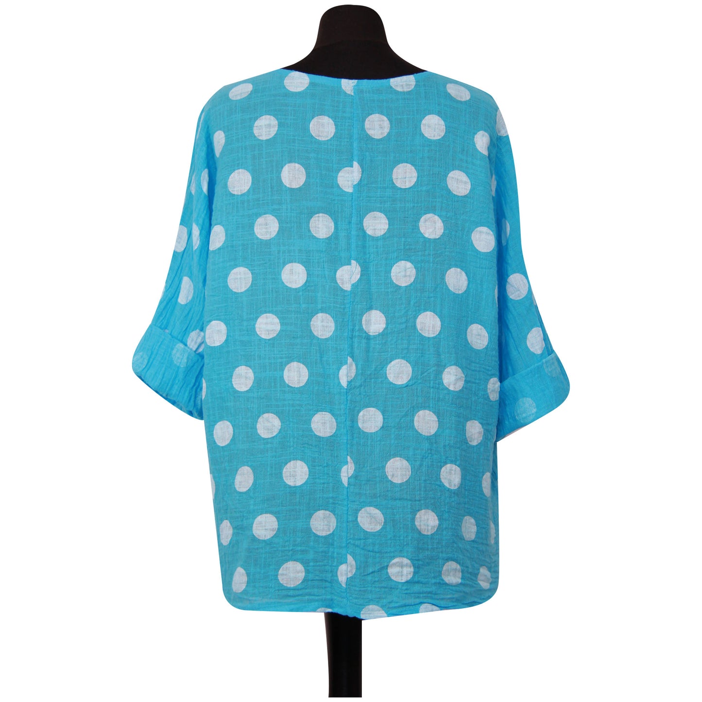 Croptop met Italiaanse stippen voor dames