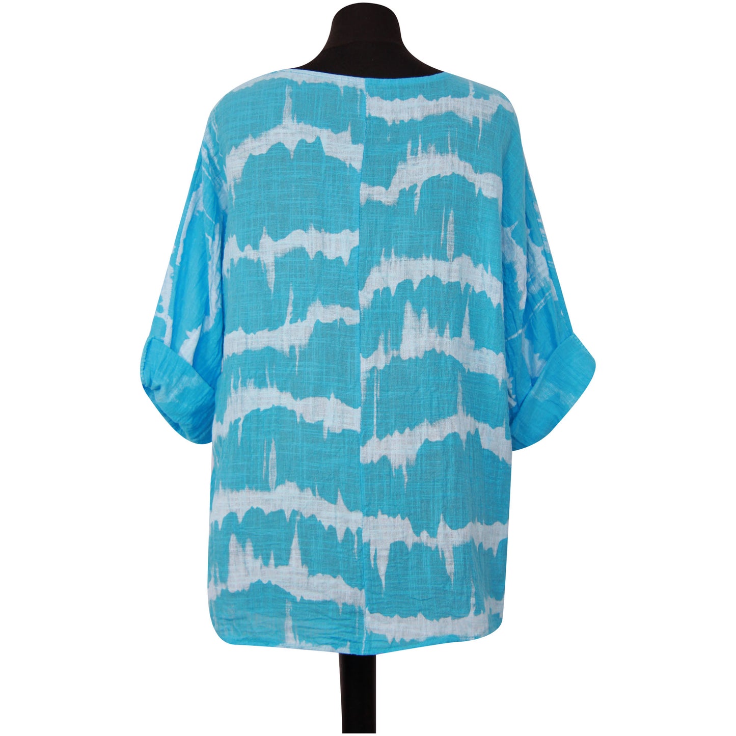 Summer Breeze Tie-Dye crop-top voor dames - boho-chique stijl