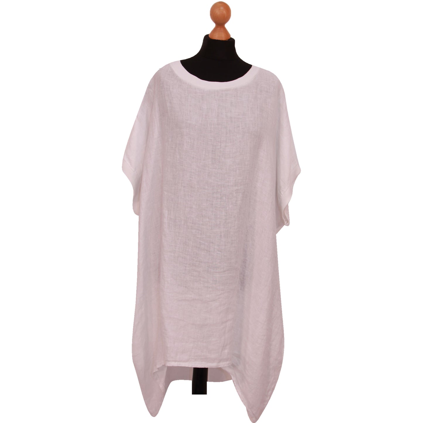 Effortlessly Chic: Women's Linen Baggy Top for Plus Size Comfort