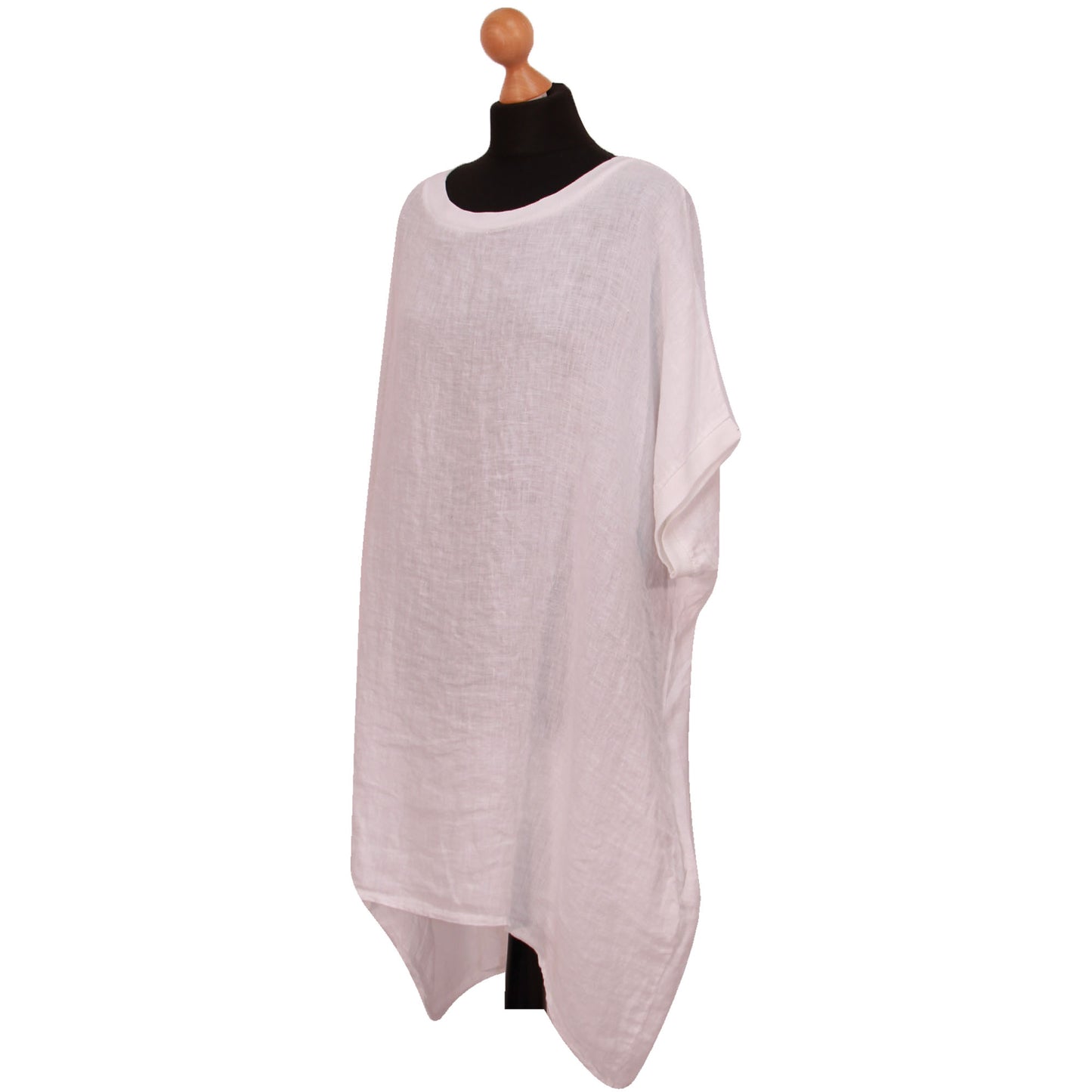 Effortlessly Chic: Women's Linen Baggy Top for Plus Size Comfort