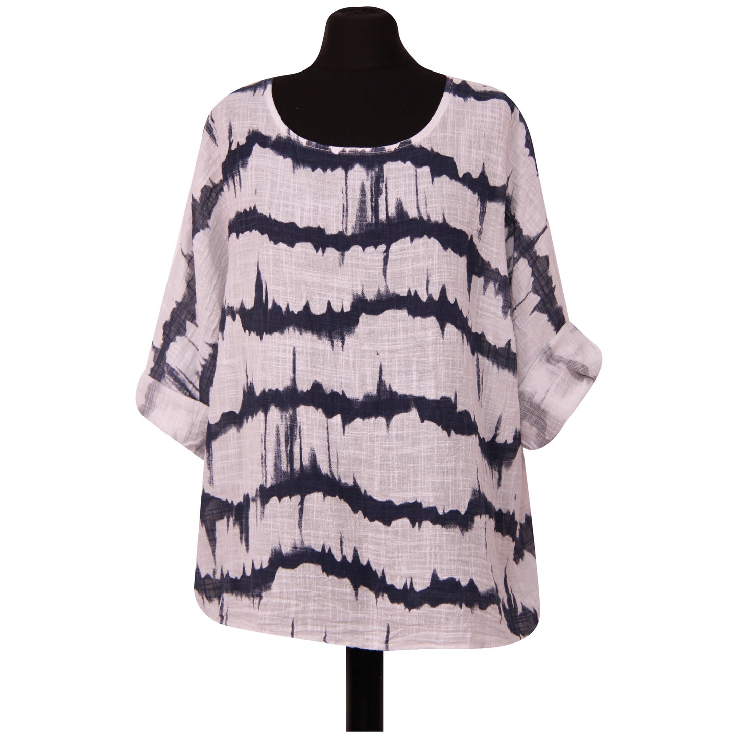 Summer Breeze Tie-Dye crop-top voor dames - boho-chique stijl