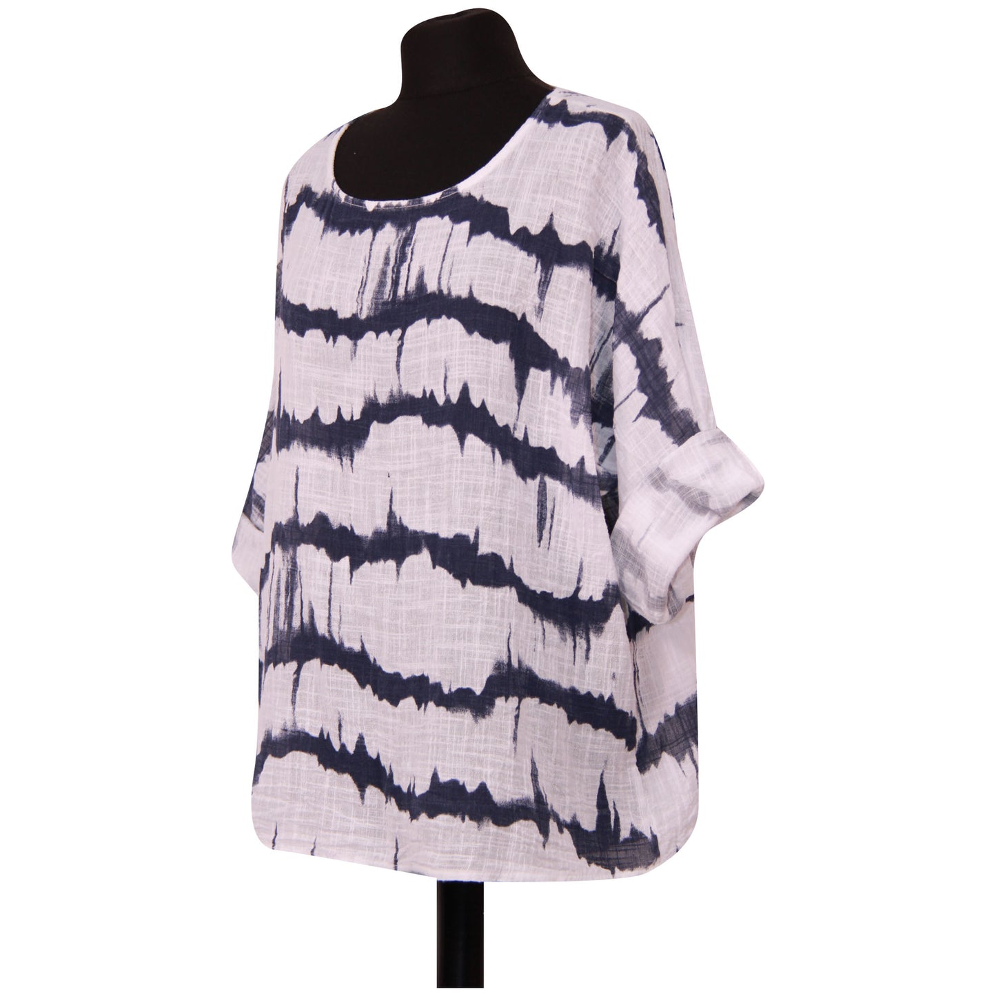 Summer Breeze Tie-Dye crop-top voor dames - boho-chique stijl