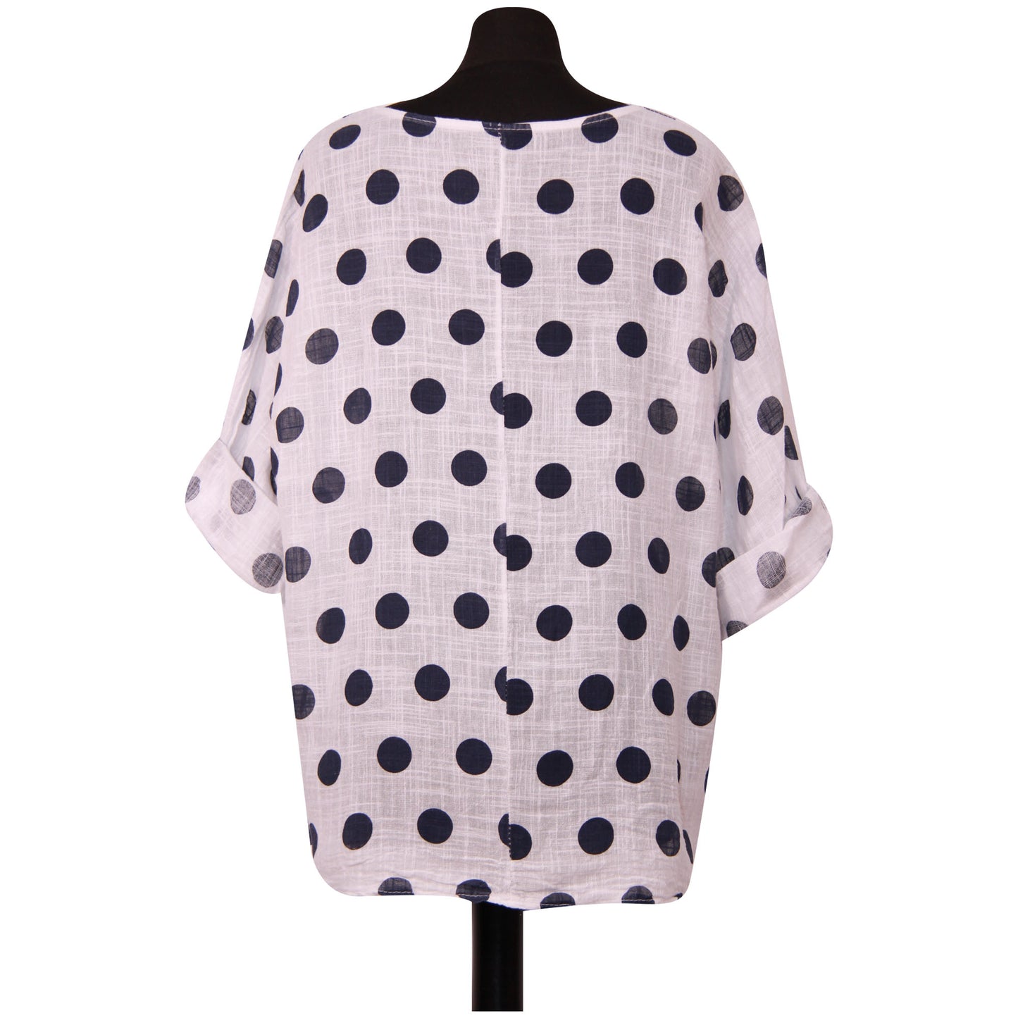 Croptop met Italiaanse stippen voor dames