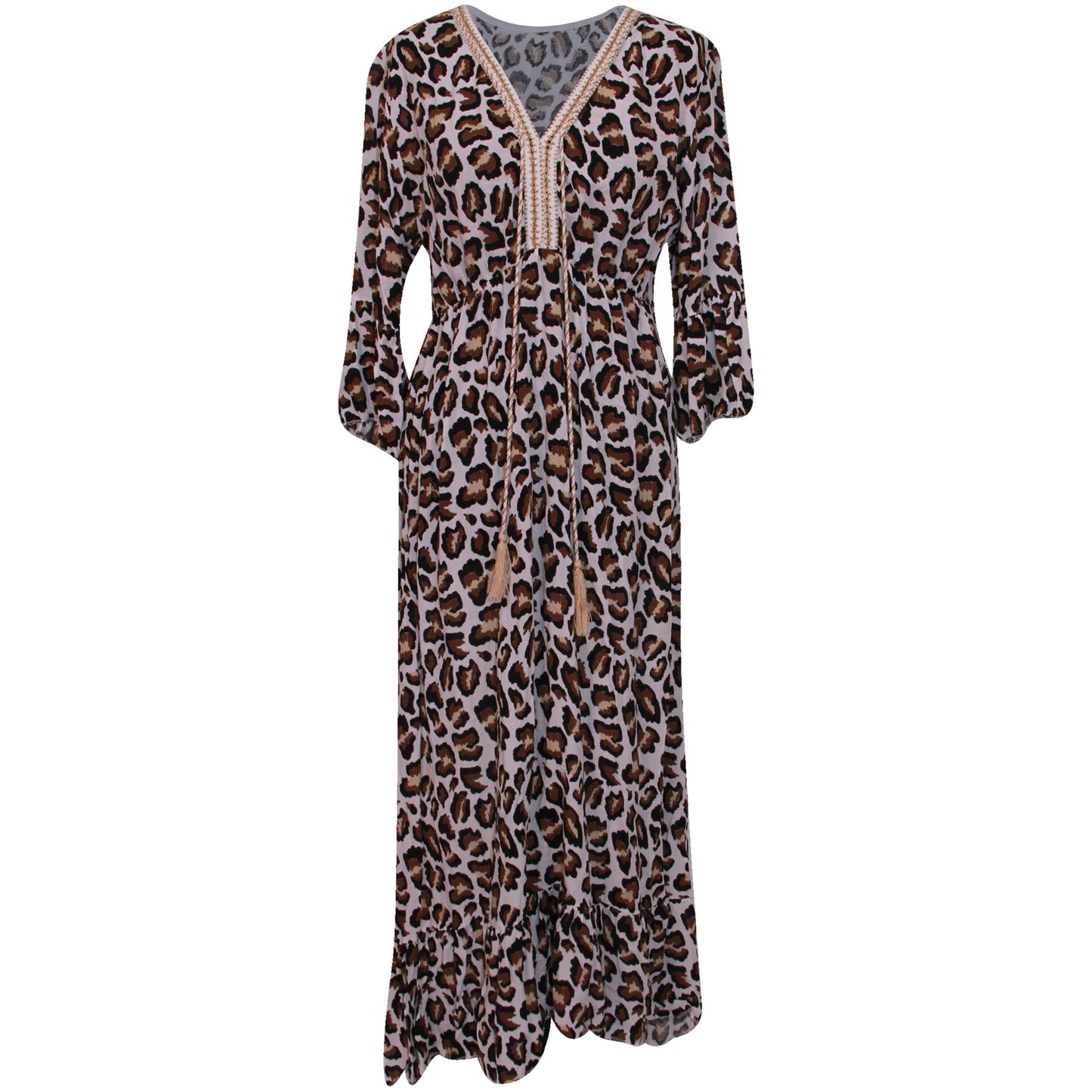 Smoke Show: Italiaanse lange maxi-jurk voor dames