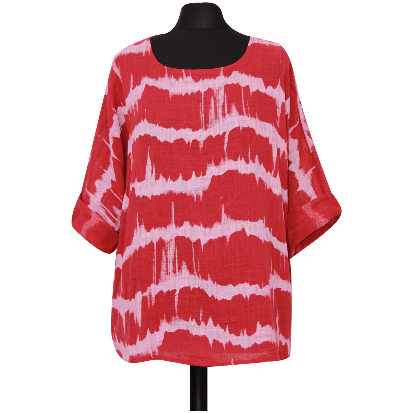 Summer Breeze Tie-Dye crop-top voor dames - boho-chique stijl