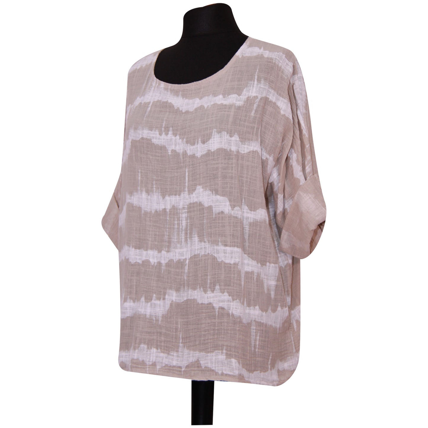 Summer Breeze Tie-Dye crop-top voor dames - boho-chique stijl