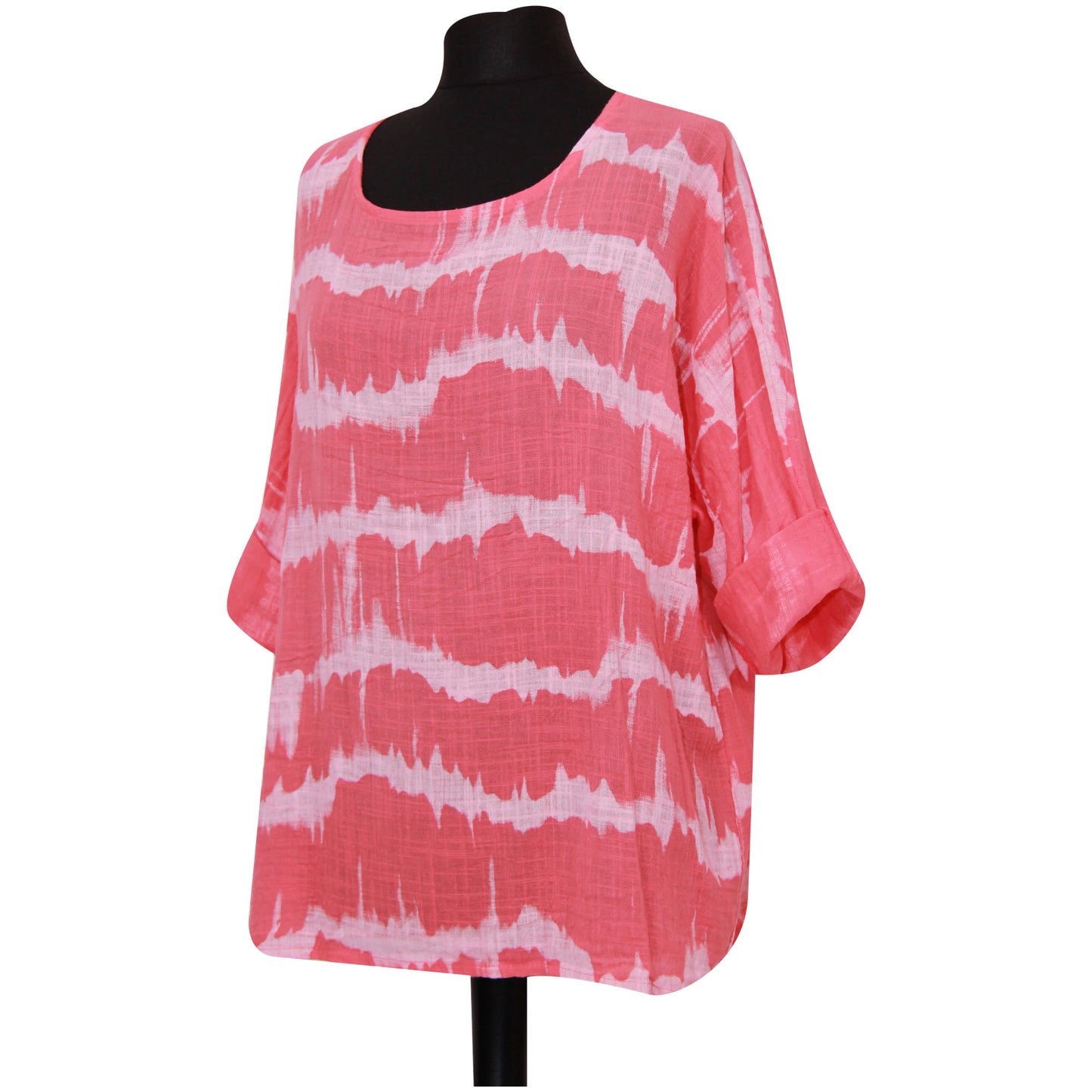 Summer Breeze Tie-Dye crop-top voor dames - boho-chique stijl