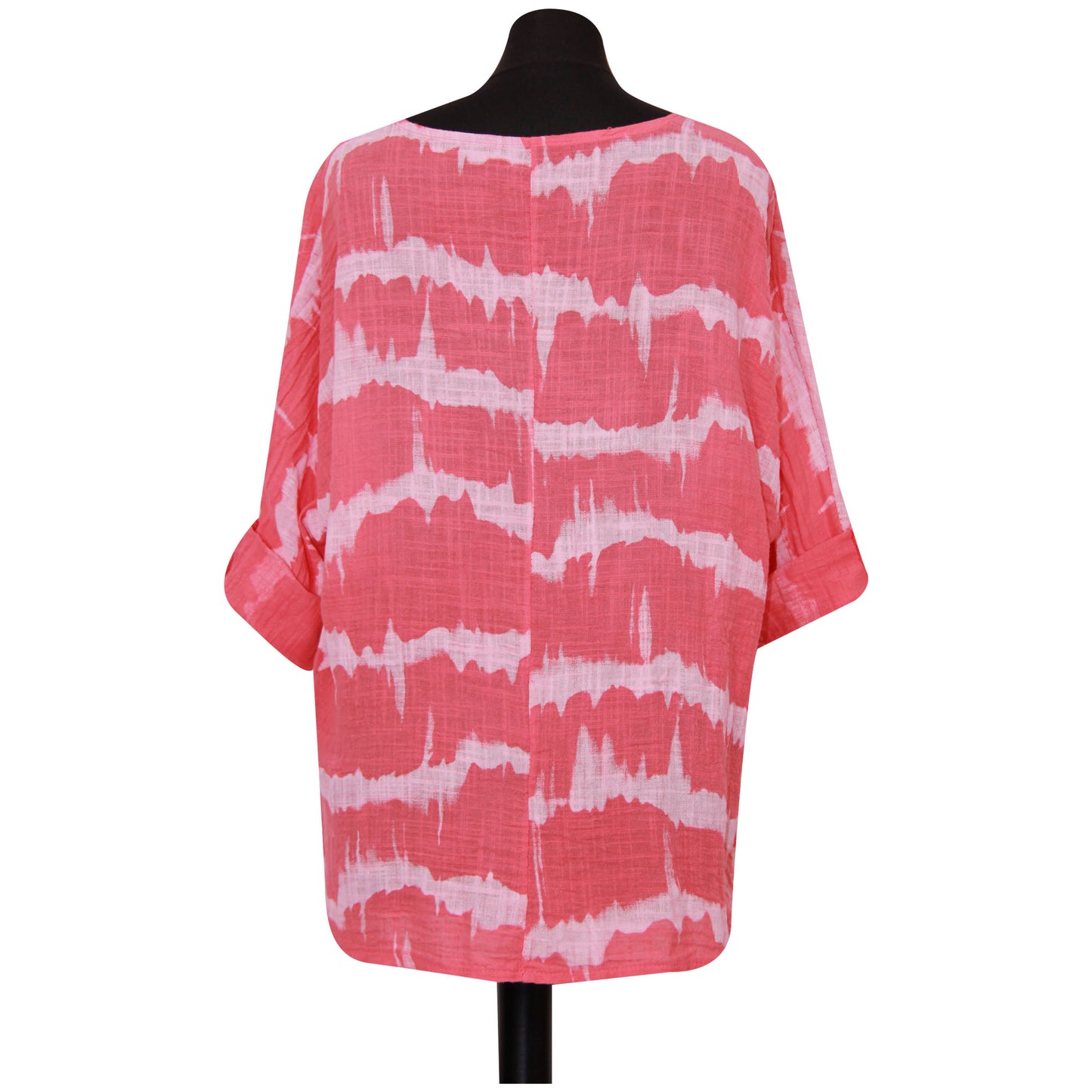 Summer Breeze Tie-Dye crop-top voor dames - boho-chique stijl
