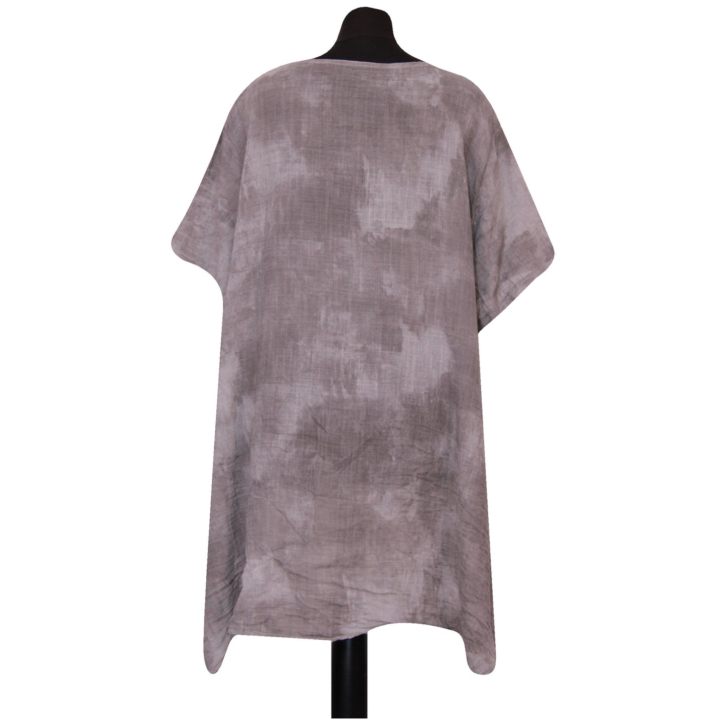 Italian Charm: Women's Quirky Tie Dye Cold Wash Top
