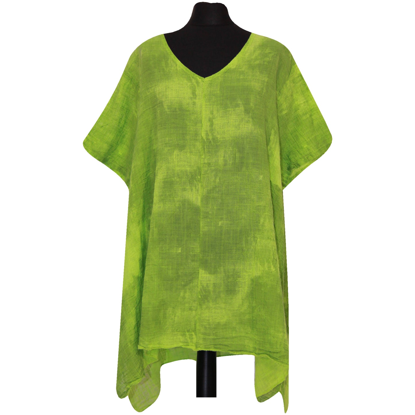 Italian Charm: Women's Quirky Tie Dye Cold Wash Top