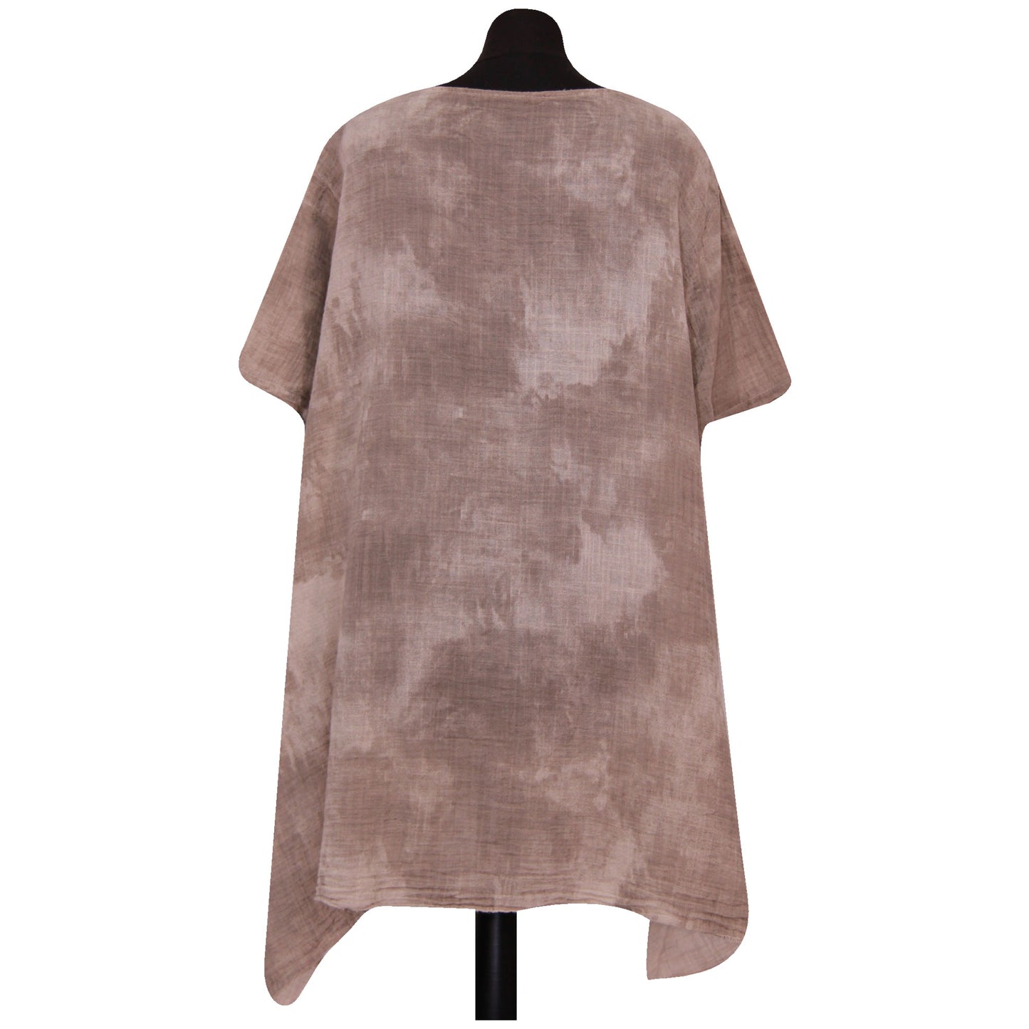 Italian Charm: Women's Quirky Tie Dye Cold Wash Top