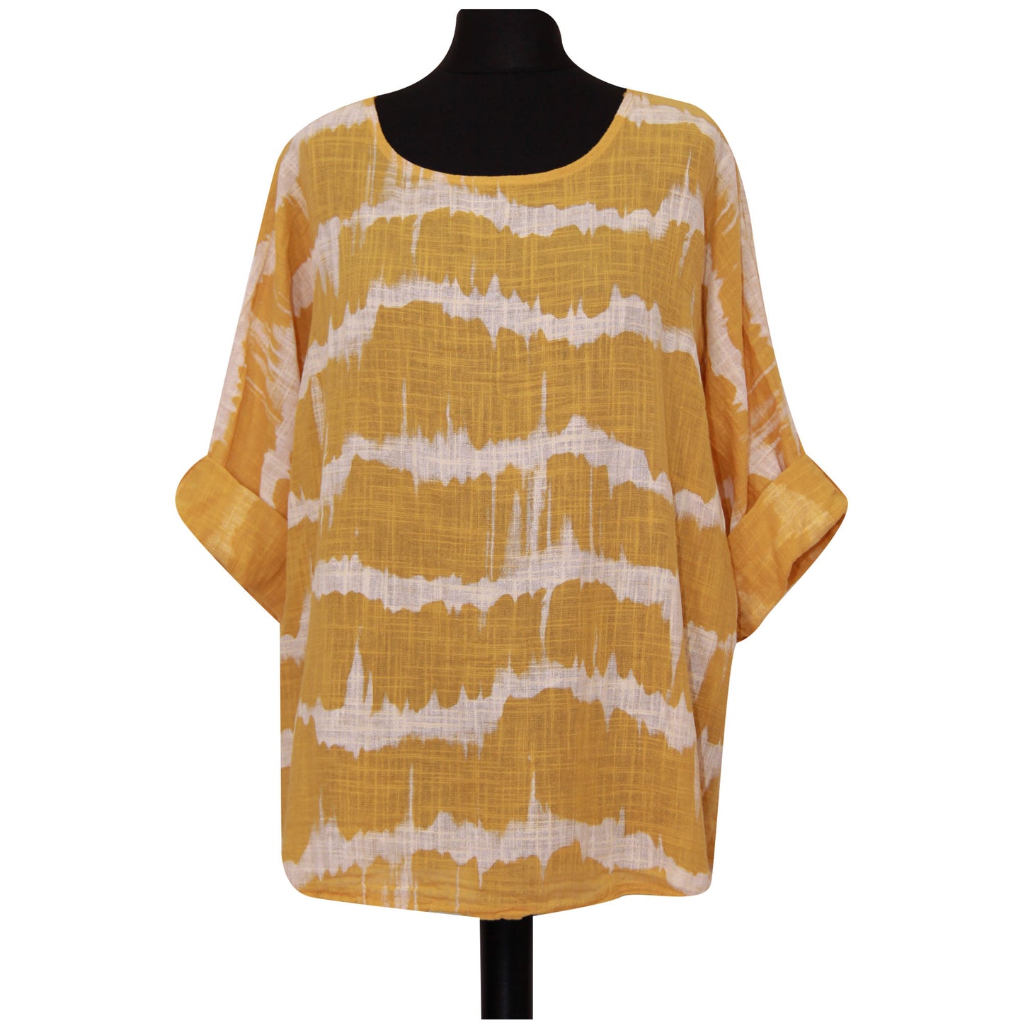 Summer Breeze Tie-Dye crop-top voor dames - boho-chique stijl