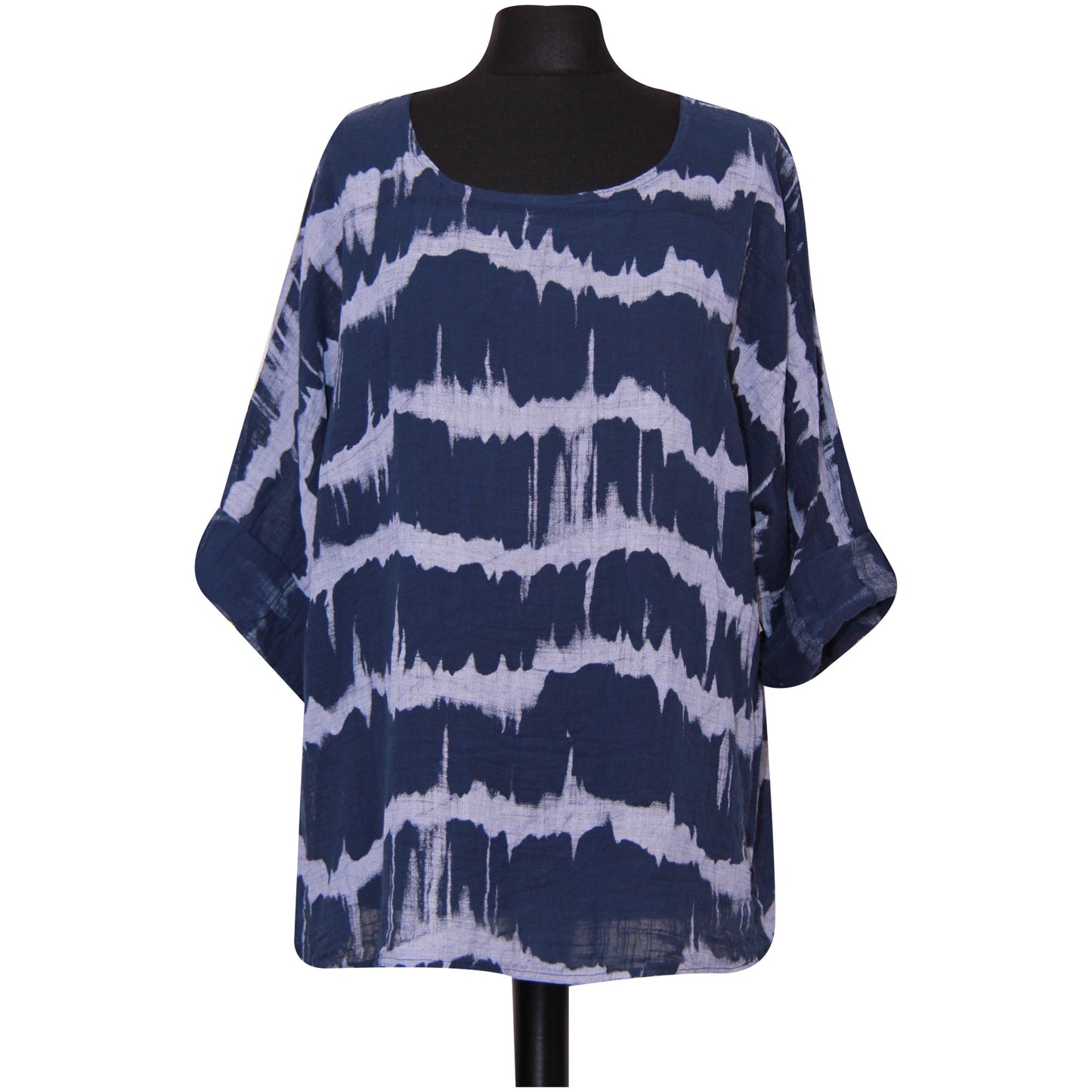Summer Breeze Tie-Dye crop-top voor dames - boho-chique stijl