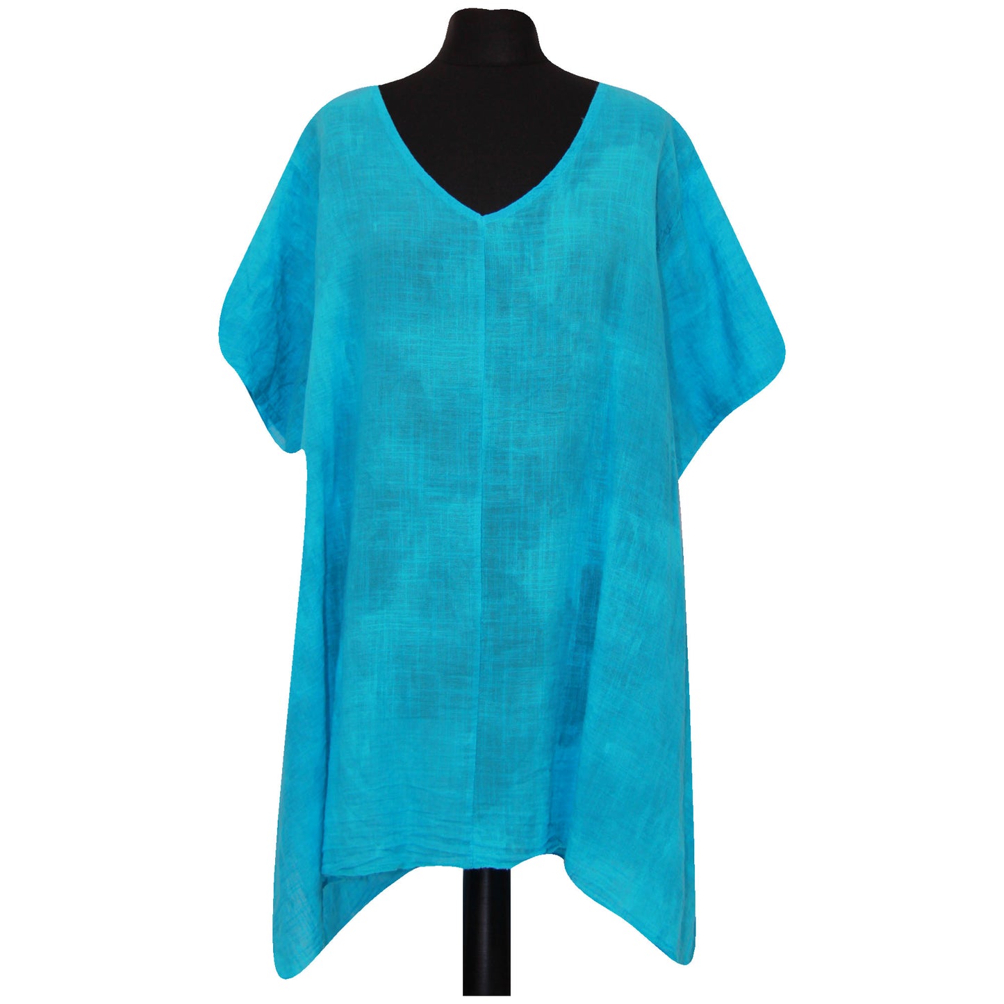 Italian Charm: Women's Quirky Tie Dye Cold Wash Top