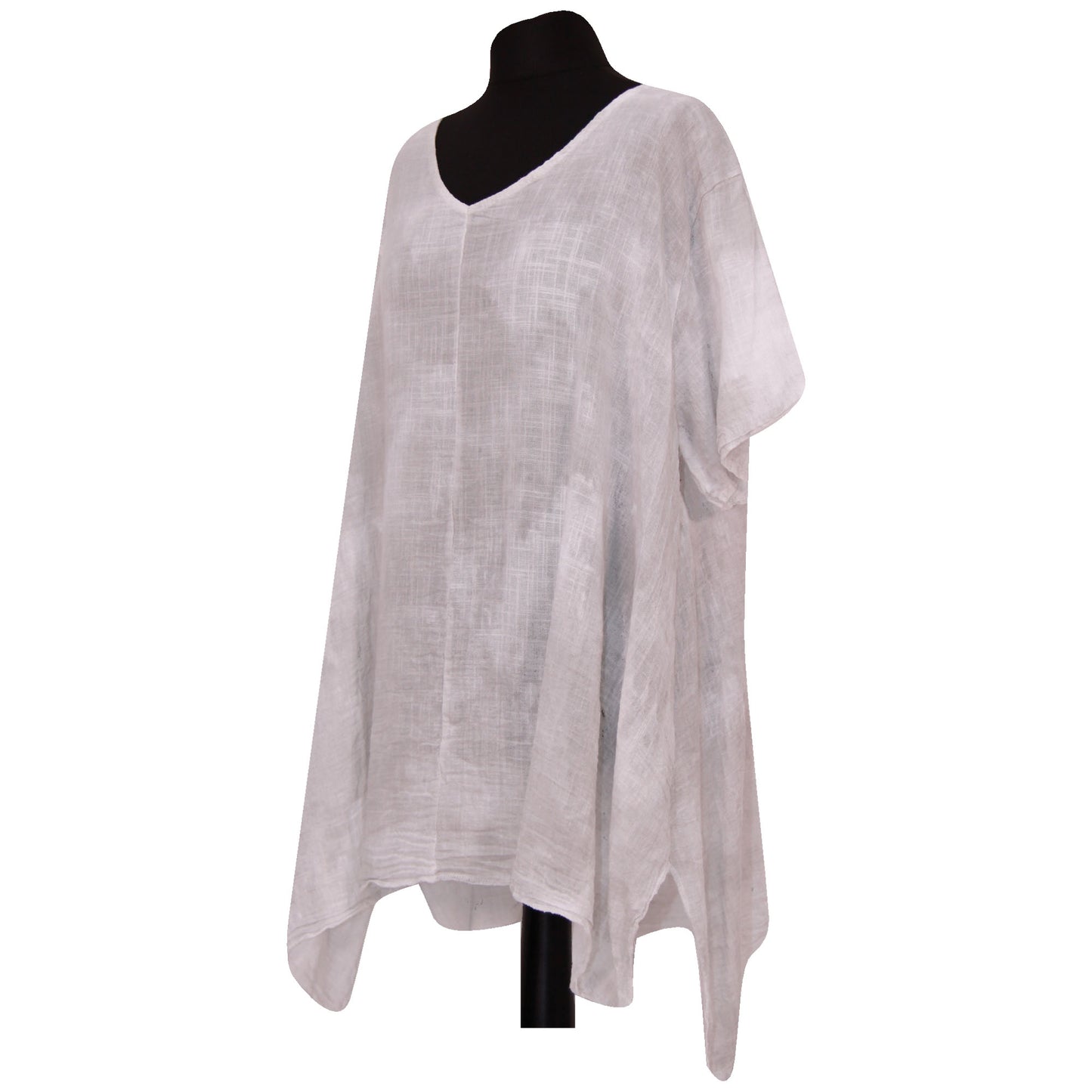 Italian Charm: Women's Quirky Tie Dye Cold Wash Top