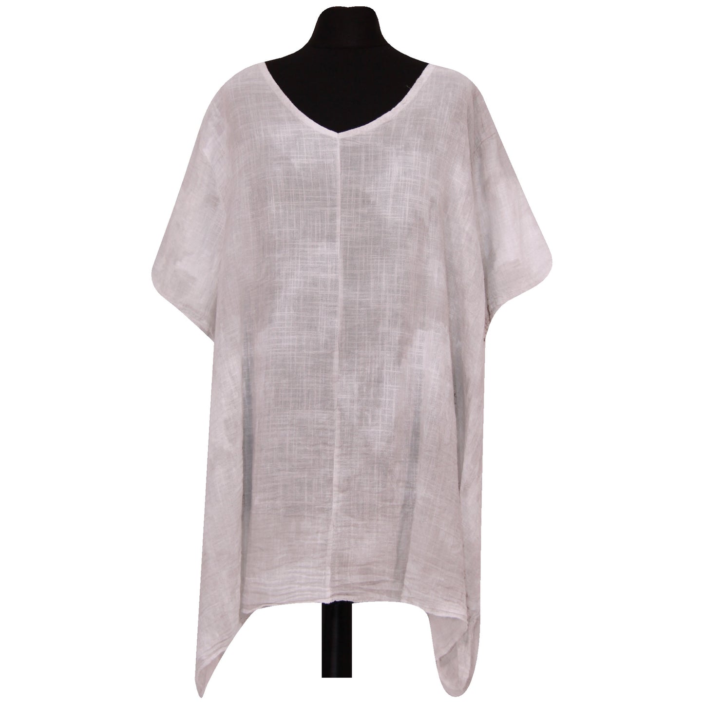 Italian Charm: Women's Quirky Tie Dye Cold Wash Top
