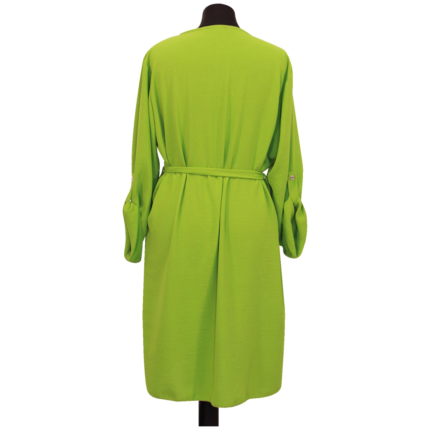 ROBE SWING NŒUD À NOUER POUR FEMME MI-LONGUEUR