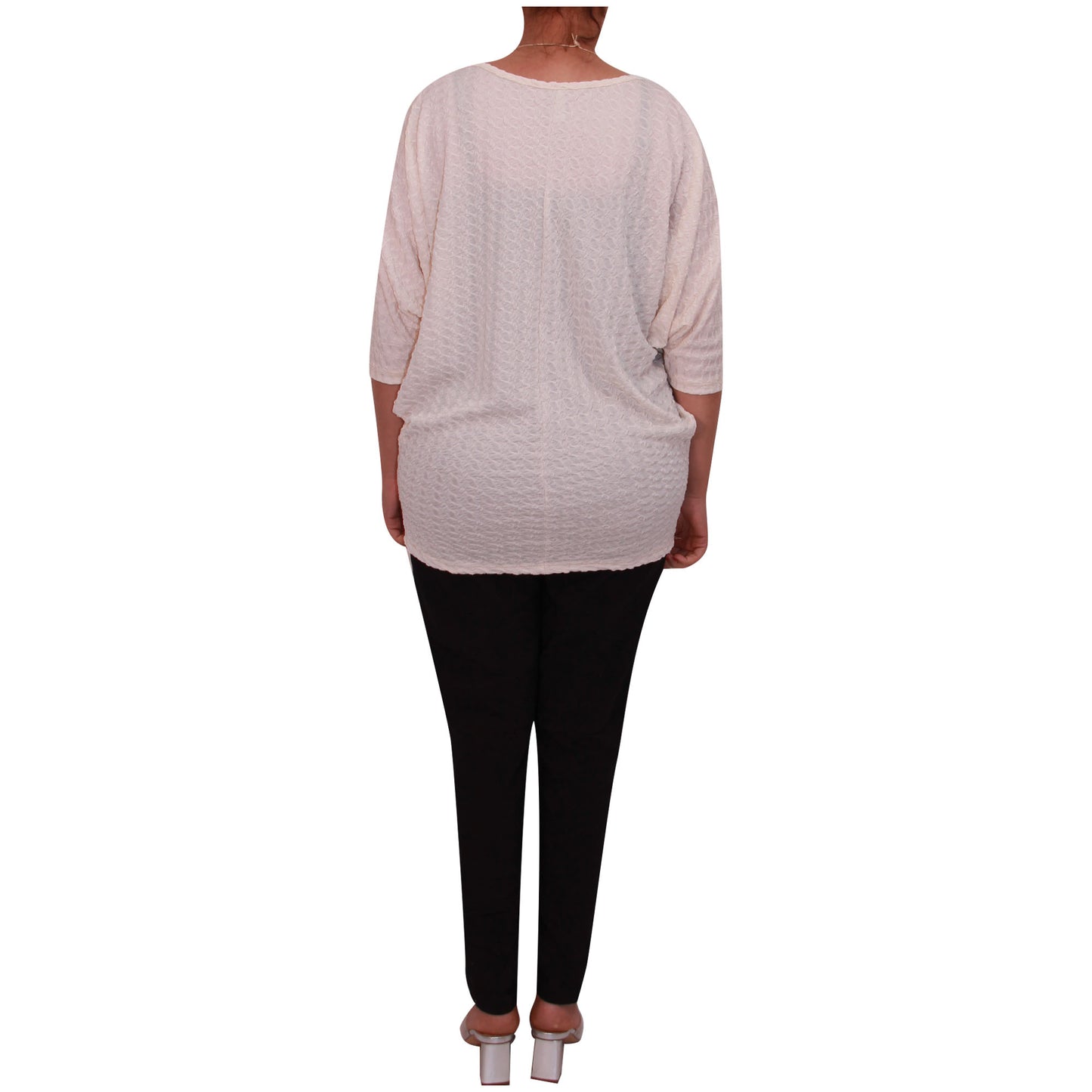 Haut de pêche Batwing pour femme avec imprimé peau