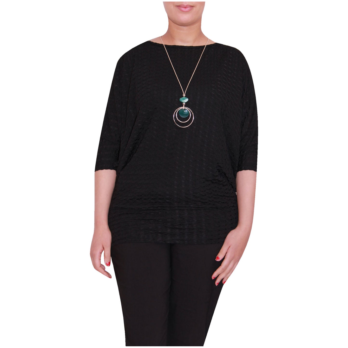 Haut de pêche Batwing pour femme avec imprimé peau