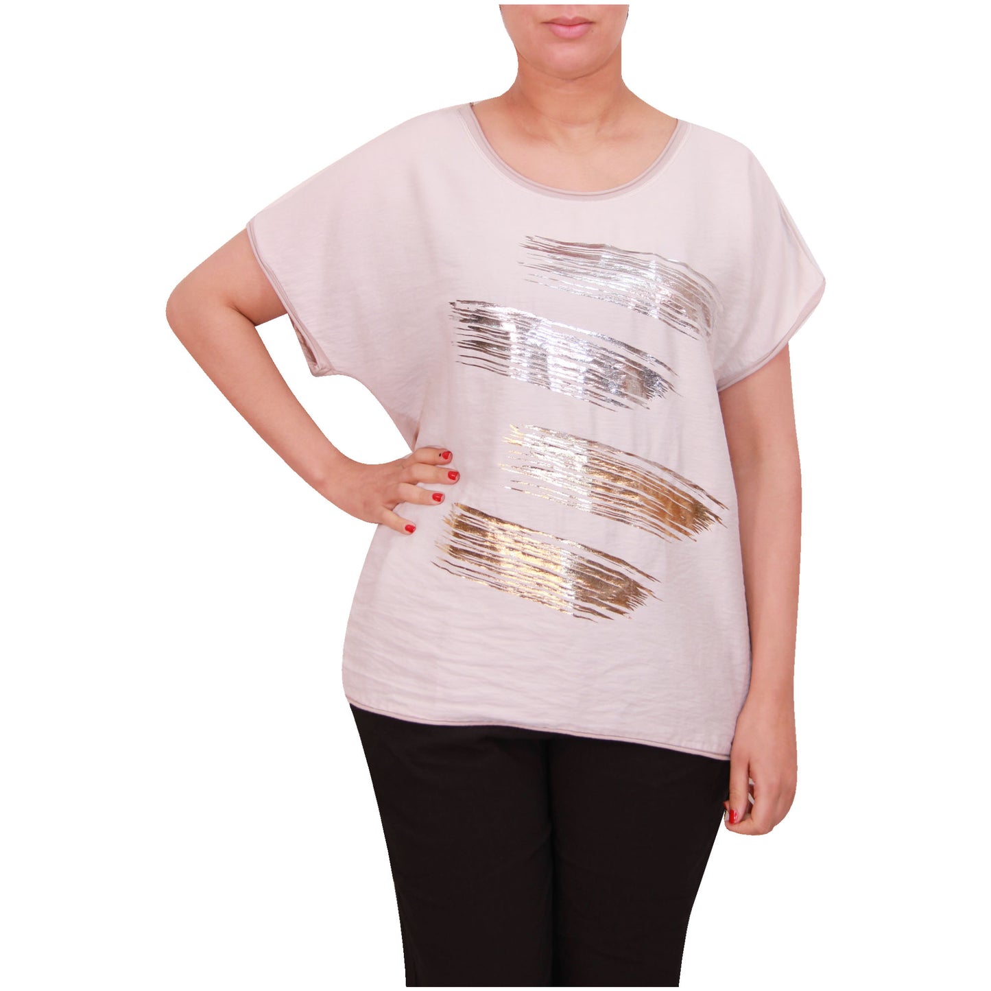 Haut à manches courtes pour femmes, t-shirt imprimé feuille italienne pour femmes, été