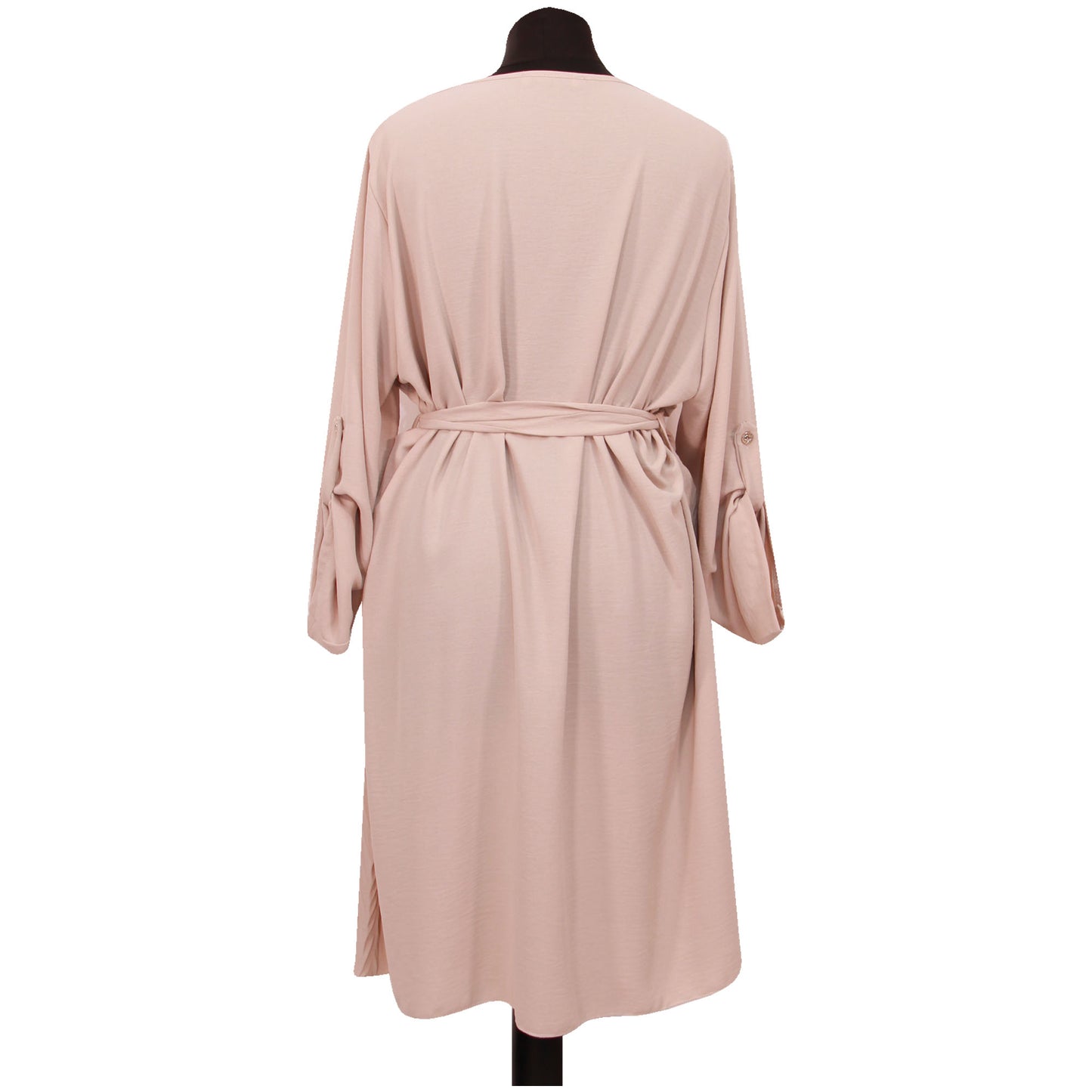 ROBE SWING NŒUD À NOUER POUR FEMME MI-LONGUEUR