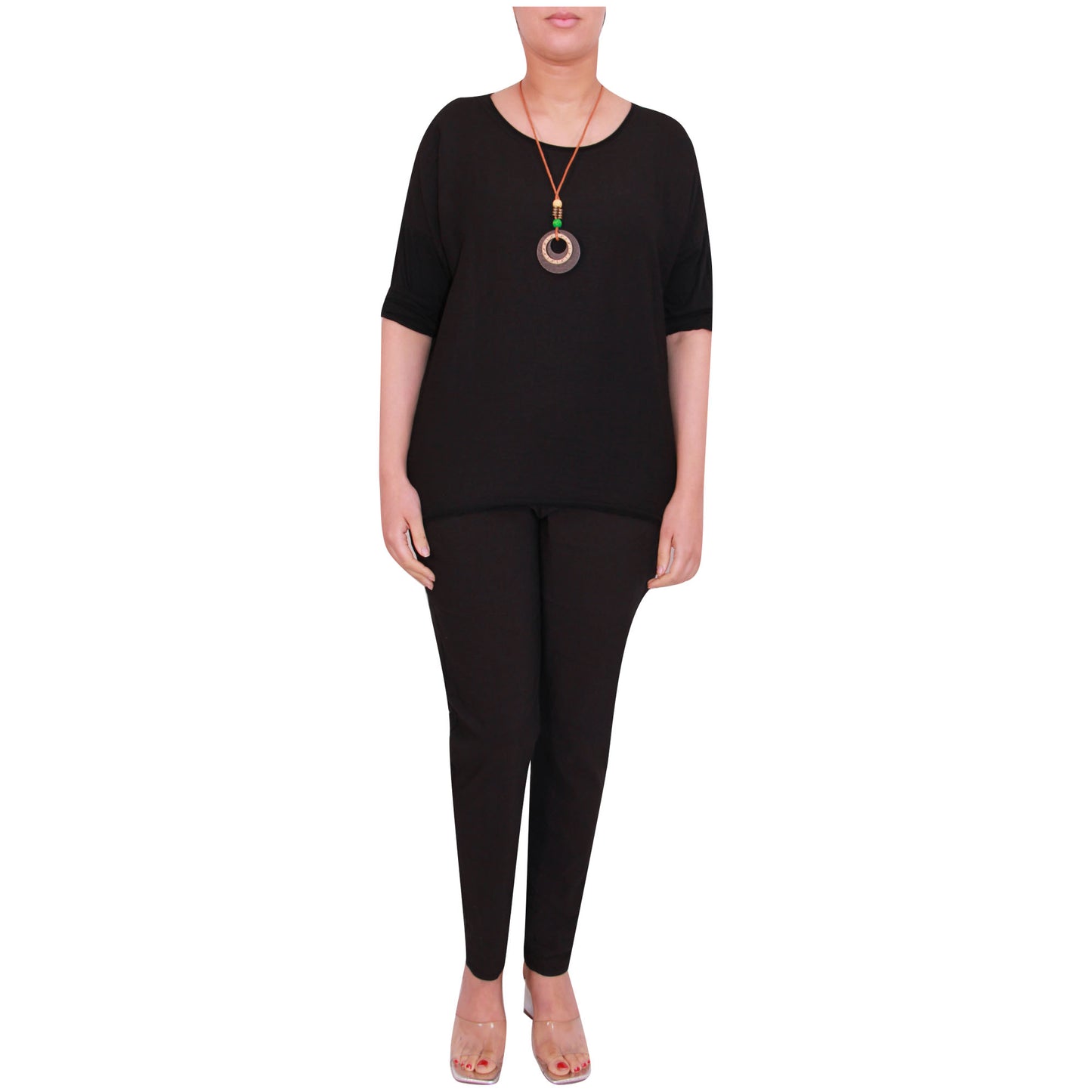 Chemise Crop Top Unie pour Femme, Fabriquée en Italie, avec un Tissu de Qualité Supérieure