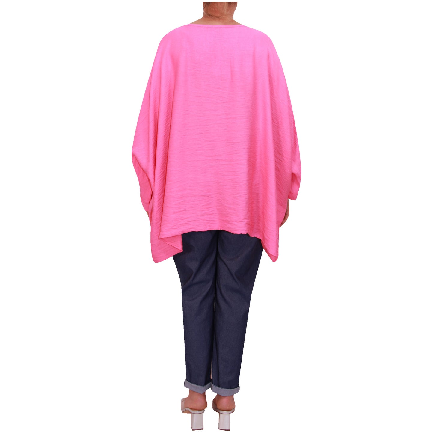 Mesdames fashion top femmes plus taille kimono eye top filles