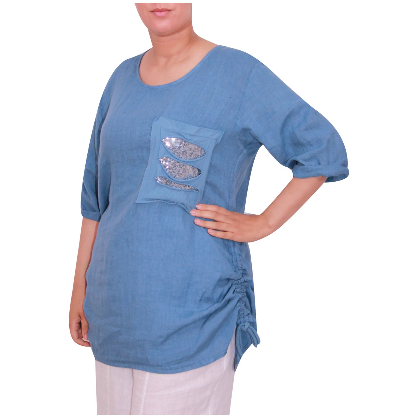 women linen top ladies Italian