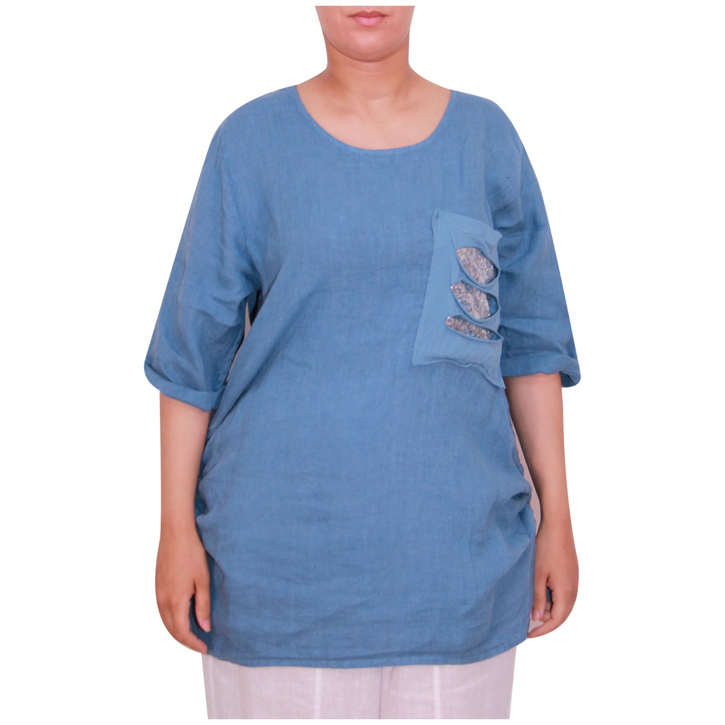women linen top ladies Italian