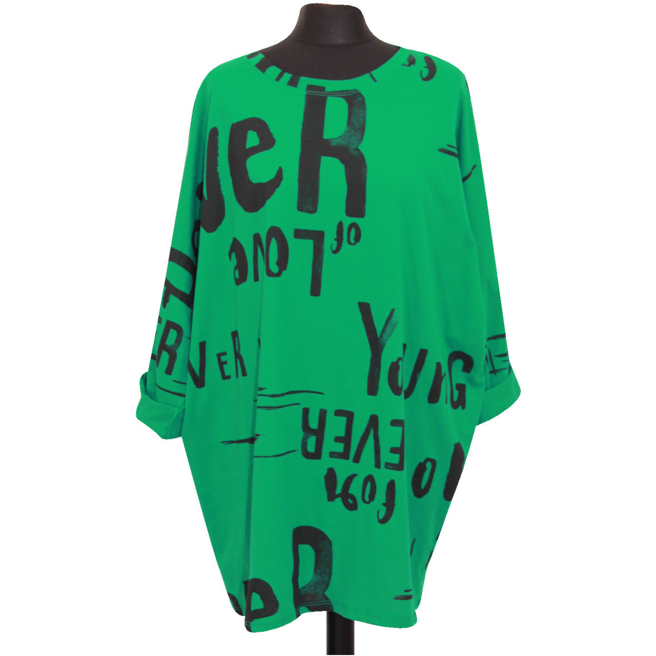 T-shirt d'été pour femme avec imprimé graffiti haut italien