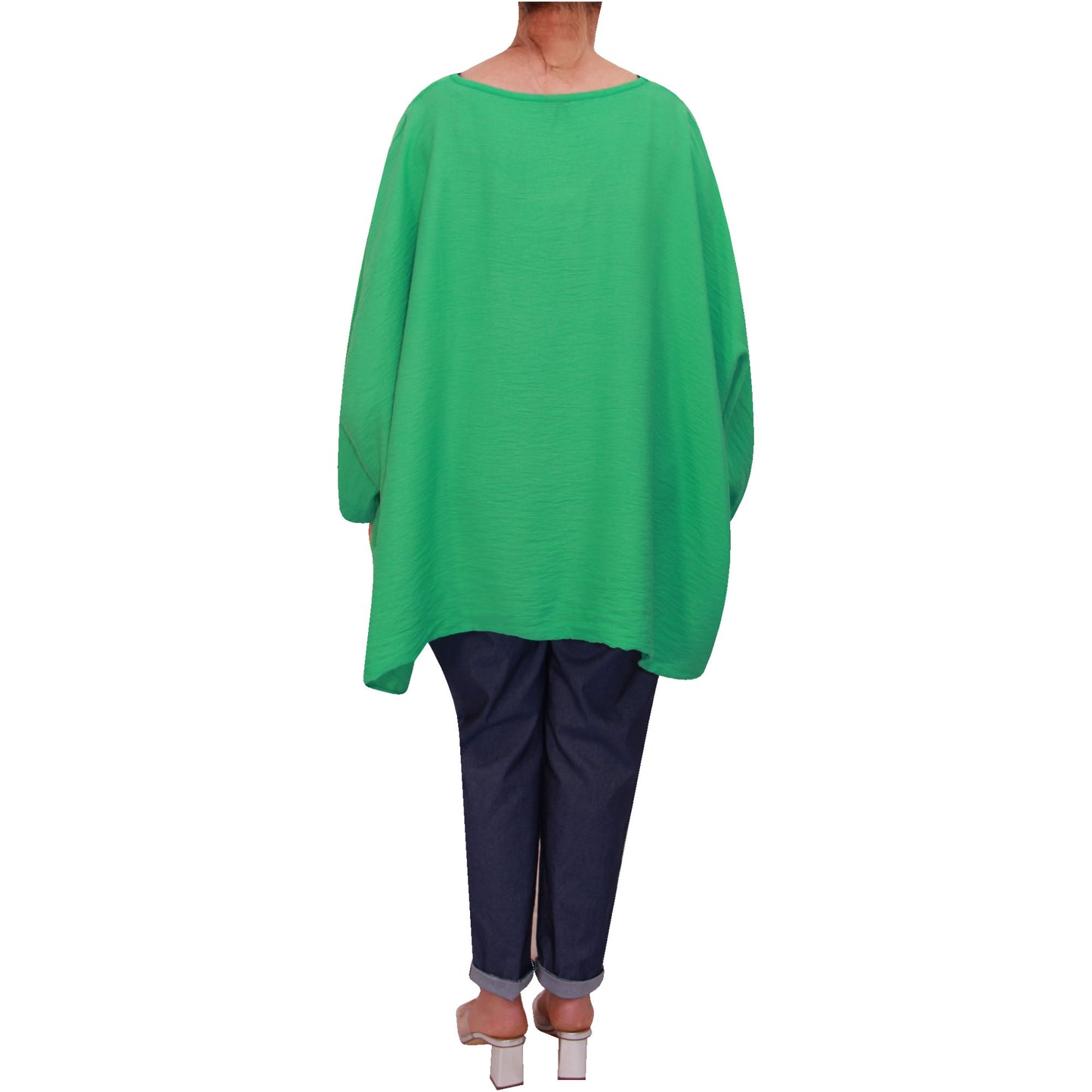 Mesdames fashion top femmes plus taille kimono eye top filles