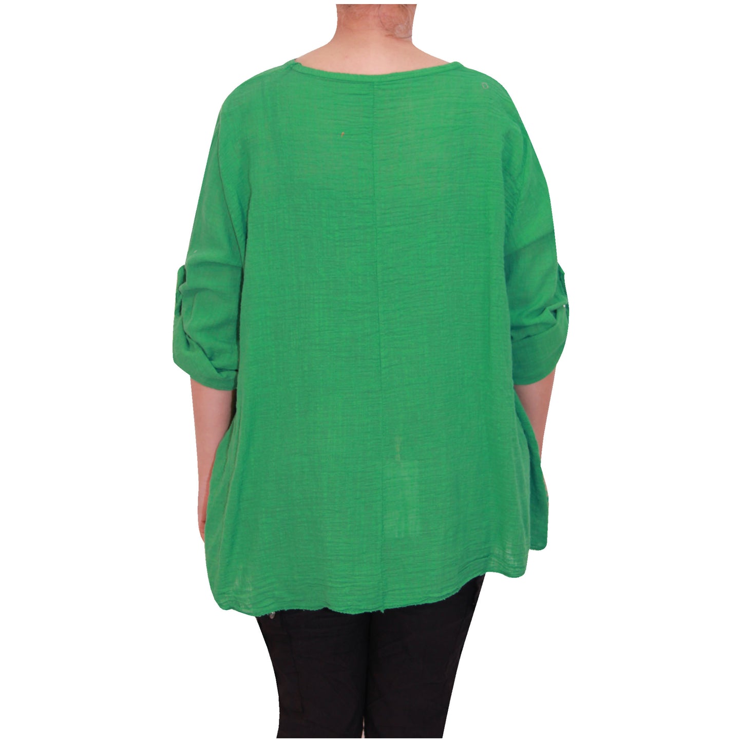 Italian Ladies Plain Lace Top