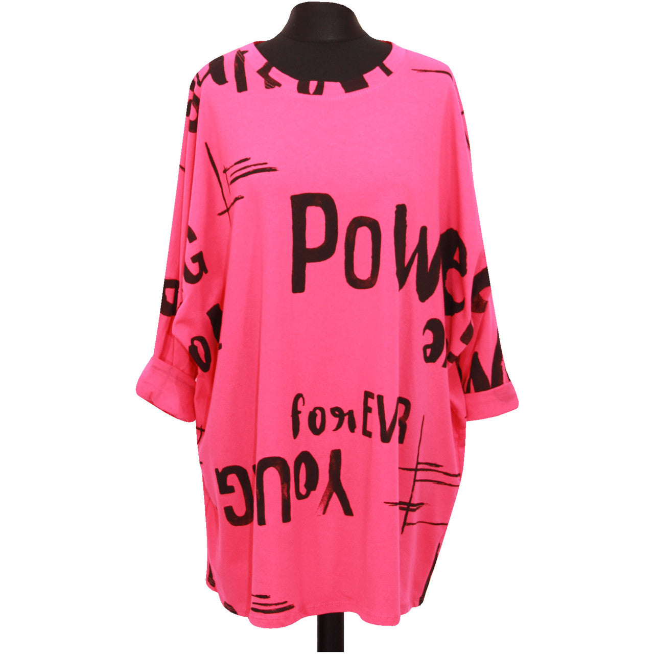 T-shirt d'été pour femme avec imprimé graffiti haut italien