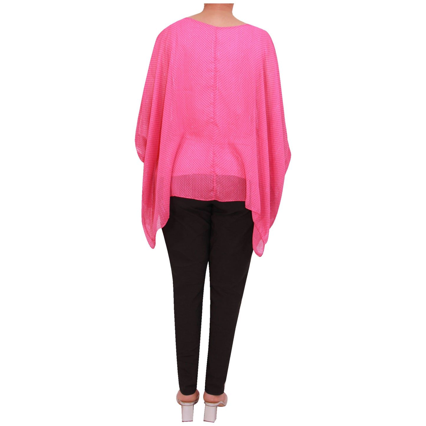 Haut femme kimono chemisier en mousseline de soie