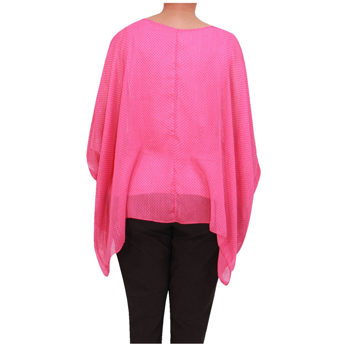 Haut femme kimono chemisier en mousseline de soie