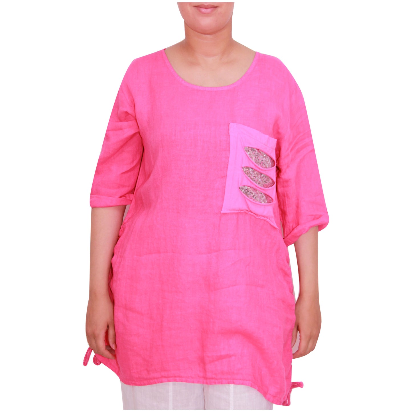 women linen top ladies Italian