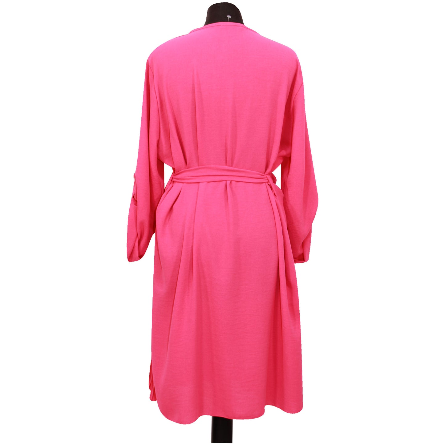 ROBE SWING NŒUD À NOUER POUR FEMME MI-LONGUEUR