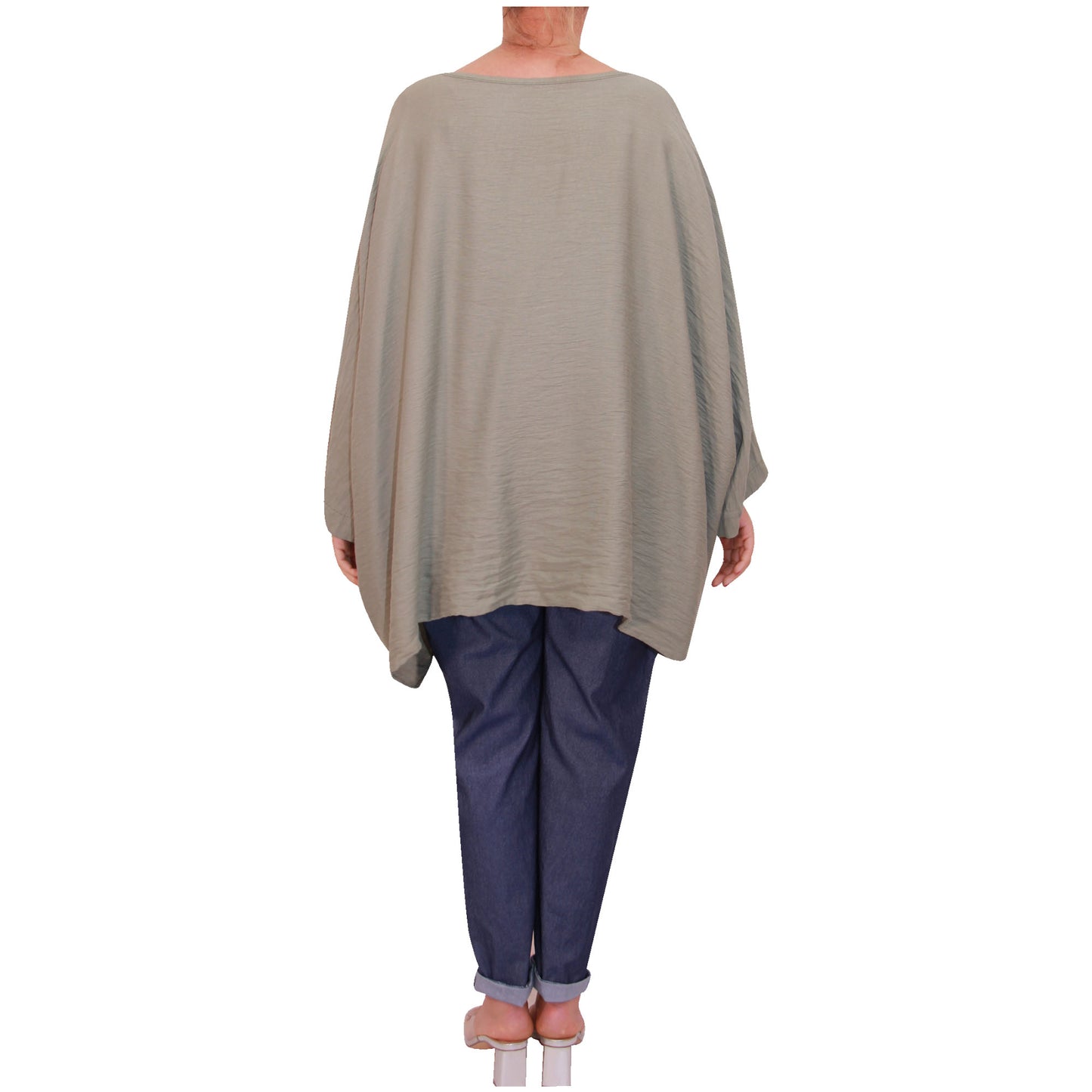 Mesdames fashion top femmes plus taille kimono eye top filles