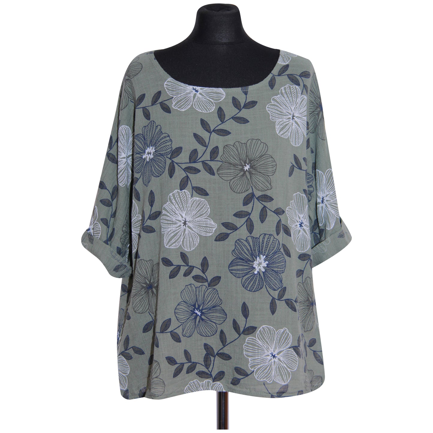 Floral Print Crop Top Ladies