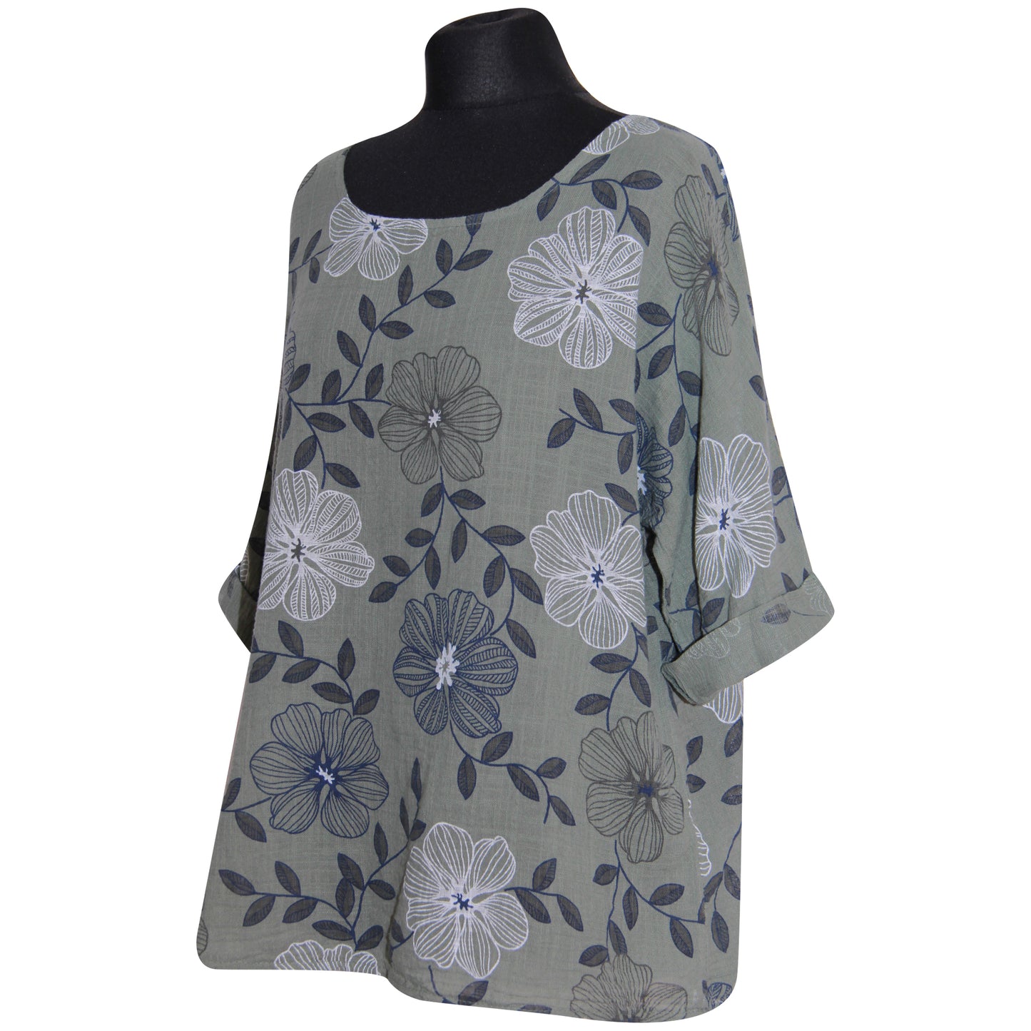 Floral Print Crop Top Ladies