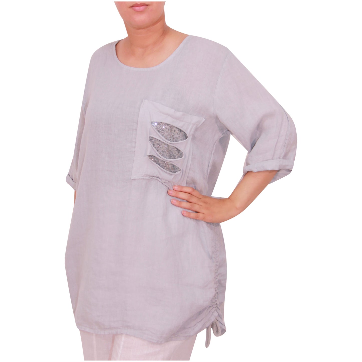 women linen top ladies Italian