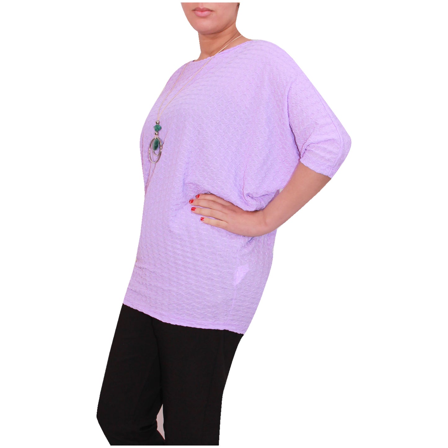 Haut de pêche Batwing pour femme avec imprimé peau