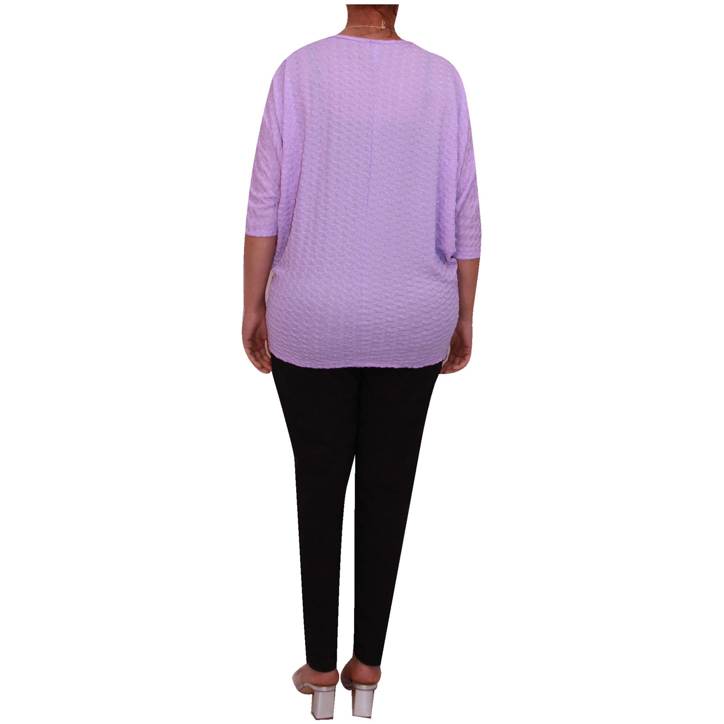 Haut de pêche Batwing pour femme avec imprimé peau