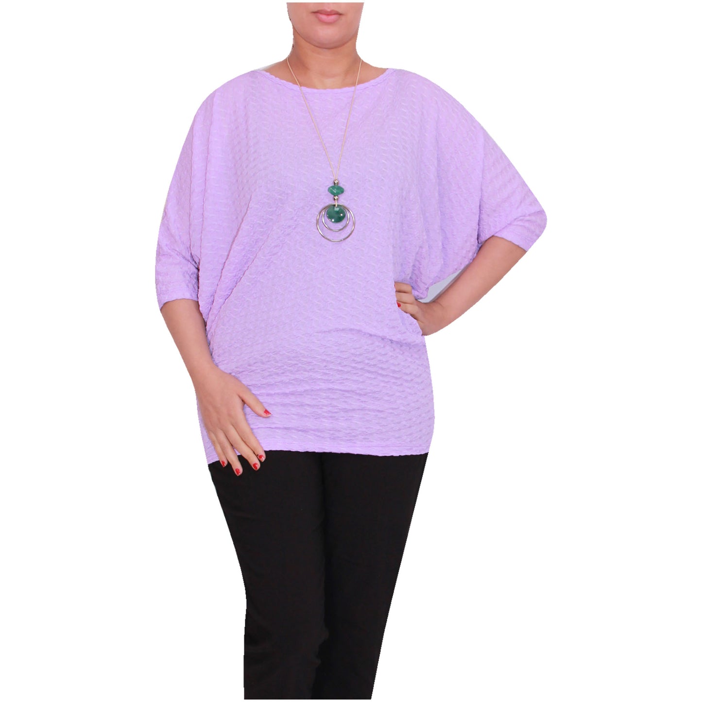 Haut de pêche Batwing pour femme avec imprimé peau
