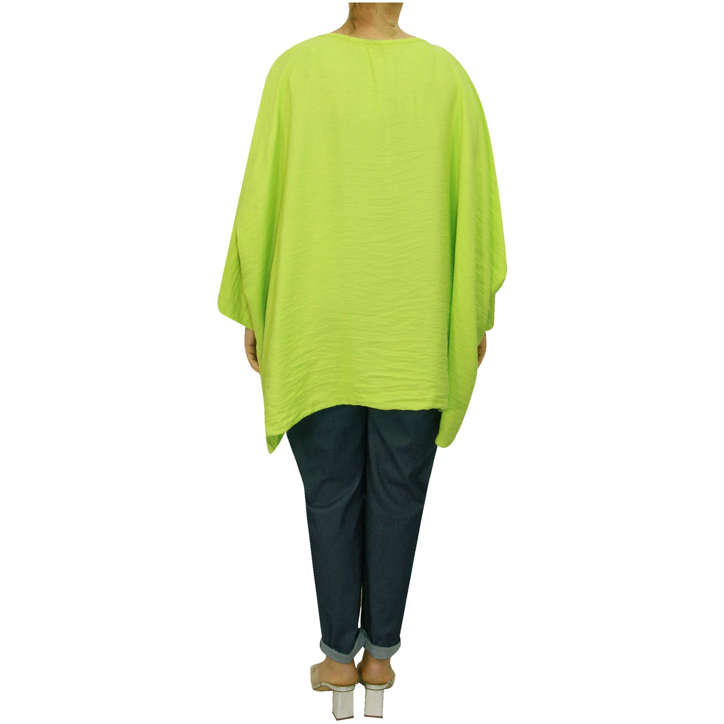 Mesdames fashion top femmes plus taille kimono eye top filles